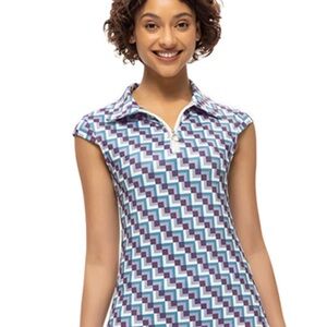 Jack Smith’s Women’s L. Sleeveless Golf Polo Shirt.